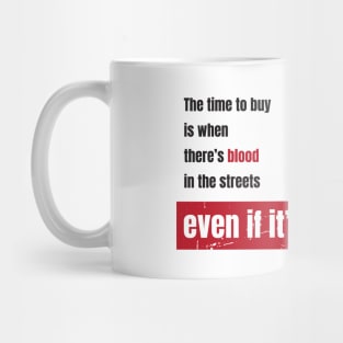 Success Mindset for Investors: Investor Inspiration Quote Mug